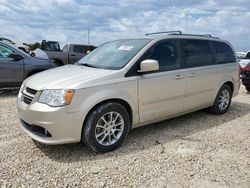 Salvage cars for sale from Copart Temple, TX: 2013 Dodge Grand Caravan R/T