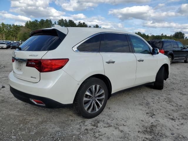 2016 Acura MDX Technology