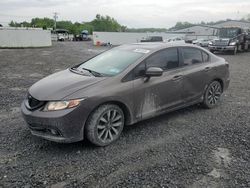 Honda salvage cars for sale: 2015 Honda Civic EXL