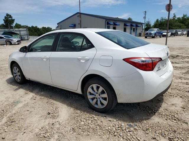 2016 Toyota Corolla L