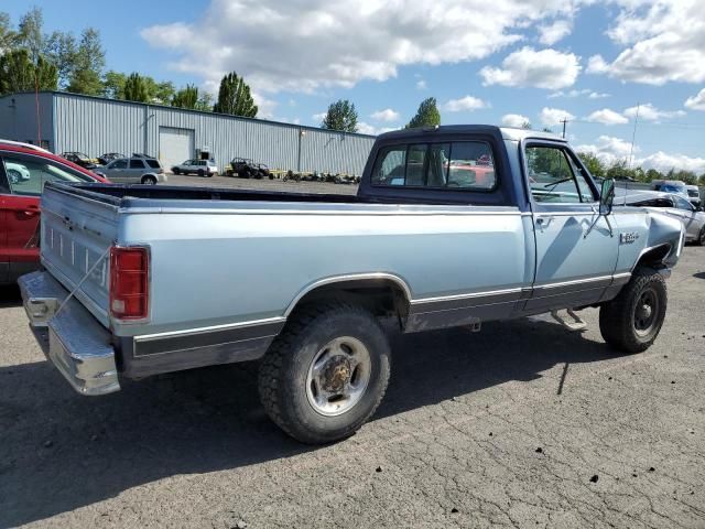 1987 Dodge W-SERIES W200