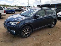 Salvage cars for sale from Copart Colorado Springs, CO: 2017 Toyota Rav4 XLE