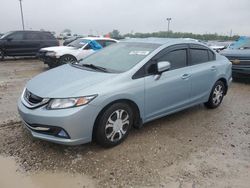 Honda Civic salvage cars for sale: 2014 Honda Civic Hybrid