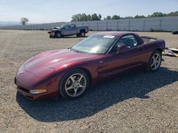 Chevrolet salvage cars for sale: 2003 Chevrolet Corvette