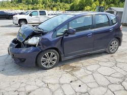 Honda salvage cars for sale: 2009 Honda FIT Sport