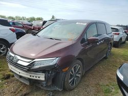 Honda Odyssey Vehiculos salvage en venta: 2018 Honda Odyssey Elite