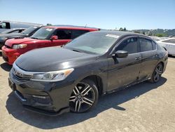 Salvage cars for sale from Copart San Martin, CA: 2017 Honda Accord Sport