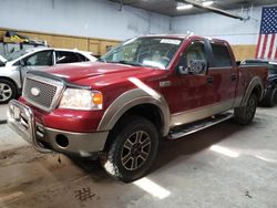 Ford salvage cars for sale: 2007 Ford F150 Supercrew