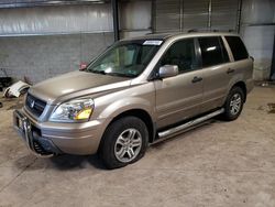 Honda salvage cars for sale: 2004 Honda Pilot EXL