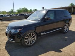 Land Rover salvage cars for sale: 2016 Land Rover Range Rover HSE