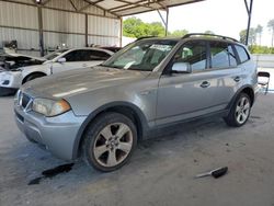 Vehiculos salvage en venta de Copart Cartersville, GA: 2006 BMW X3 3.0I