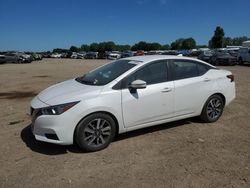 Salvage cars for sale from Copart Davison, MI: 2020 Nissan Versa SV