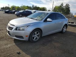 Chevrolet salvage cars for sale: 2011 Chevrolet Cruze LT