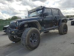 Jeep salvage cars for sale: 2010 Jeep Wrangler Unlimited Sport