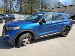 Ford Explorer xlt salvage cars for sale: 2021 Ford Explorer XLT