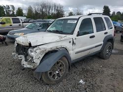 Jeep Liberty salvage cars for sale: 2007 Jeep Liberty Sport