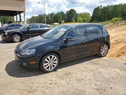 Salvage cars for sale from Copart Gaston, SC: 2012 Volkswagen Golf