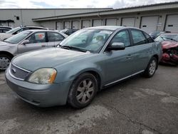 Ford 500 salvage cars for sale: 2007 Ford Five Hundred SEL