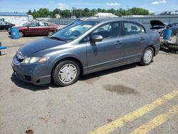 Honda Civic salvage cars for sale: 2009 Honda Civic Hybrid