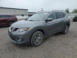 Salvage cars for sale from Copart Leroy, NY: 2015 Nissan Rogue S