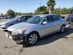 Salvage cars for sale from Copart San Martin, CA: 2010 Honda Accord EXL
