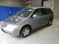 Honda Odyssey EX salvage cars for sale: 2000 Honda Odyssey EX