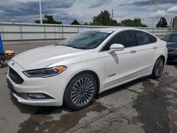 Salvage cars for sale from Copart Littleton, CO: 2017 Ford Fusion Titanium HEV