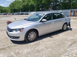 Volkswagen Passat salvage cars for sale: 2015 Volkswagen Passat S