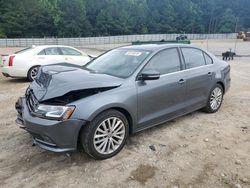 Vehiculos salvage en venta de Copart Gainesville, GA: 2016 Volkswagen Jetta SEL