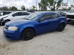 Vehiculos salvage en venta de Copart Riverview, FL: 2013 Dodge Avenger SE