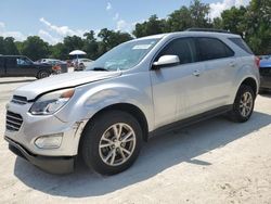Salvage cars for sale from Copart Ocala, FL: 2017 Chevrolet Equinox LT