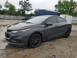 Chevrolet salvage cars for sale: 2017 Chevrolet Cruze LT