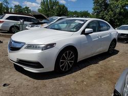 Acura salvage cars for sale: 2016 Acura TLX Tech