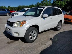 Salvage cars for sale from Copart Ellwood City, PA: 2005 Toyota Rav4