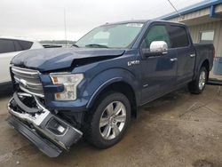 Salvage cars for sale from Copart Memphis, TN: 2015 Ford F150 Supercrew