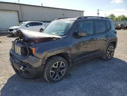 Salvage cars for sale from Copart Leroy, NY: 2018 Jeep Renegade Latitude