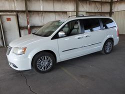 Chrysler salvage cars for sale: 2013 Chrysler Town & Country Touring L