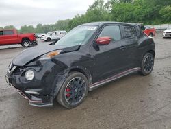 Salvage cars for sale from Copart Ellwood City, PA: 2015 Nissan Juke Nismo RS