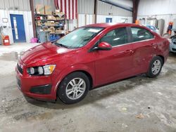 Chevrolet Sonic salvage cars for sale: 2012 Chevrolet Sonic LT