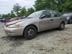 Salvage cars for sale from Copart Waldorf, MD: 1999 Toyota Corolla VE