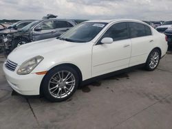 Infiniti g35 Vehiculos salvage en venta: 2003 Infiniti G35