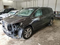 KIA Sedona SXL salvage cars for sale: 2015 KIA Sedona SXL