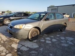 Chevrolet salvage cars for sale: 2007 Chevrolet Malibu LS