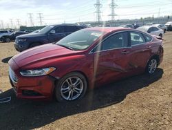 2015 Ford Fusion Titanium HEV en venta en Elgin, IL