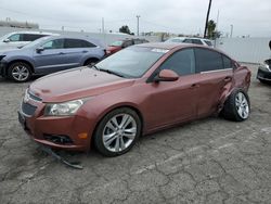 Chevrolet salvage cars for sale: 2013 Chevrolet Cruze LTZ