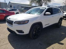 Salvage cars for sale from Copart Albuquerque, NM: 2021 Jeep Cherokee Latitude Plus