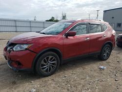 Nissan salvage cars for sale: 2016 Nissan Rogue S