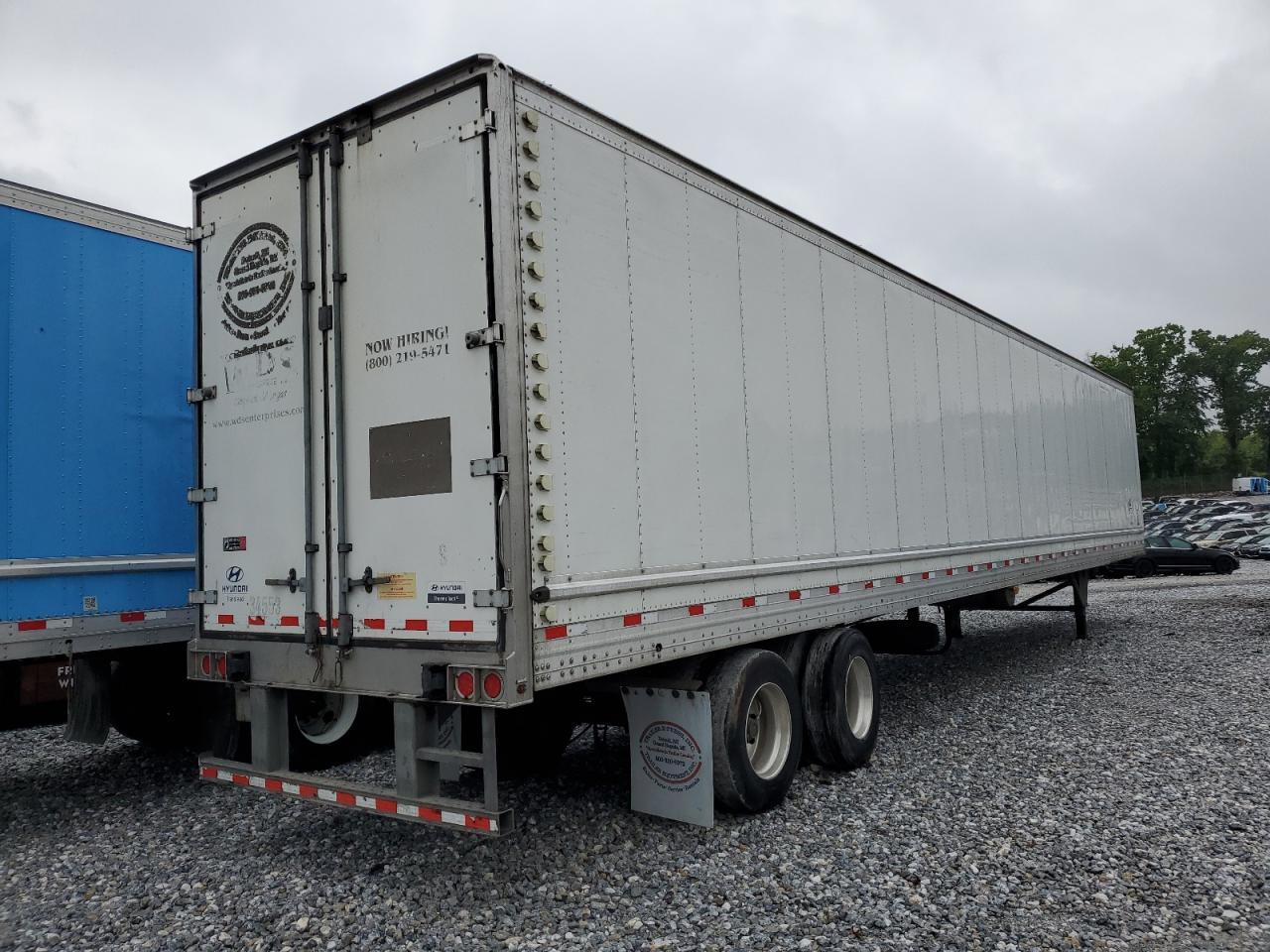 2017 Hyundai Translead VR2530152-AS Refrigerated Van Trailer