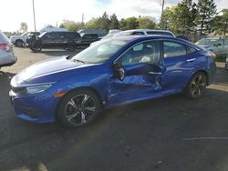 Vehiculos salvage en venta de Copart Denver, CO: 2016 Honda Civic Touring
