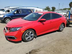Vehiculos salvage en venta de Copart San Diego, CA: 2021 Honda Civic LX